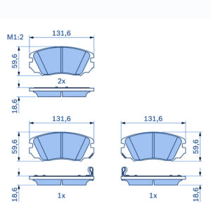 Δισκόφρενα  ZTEC+ για Chevrolet,Opel,Saab